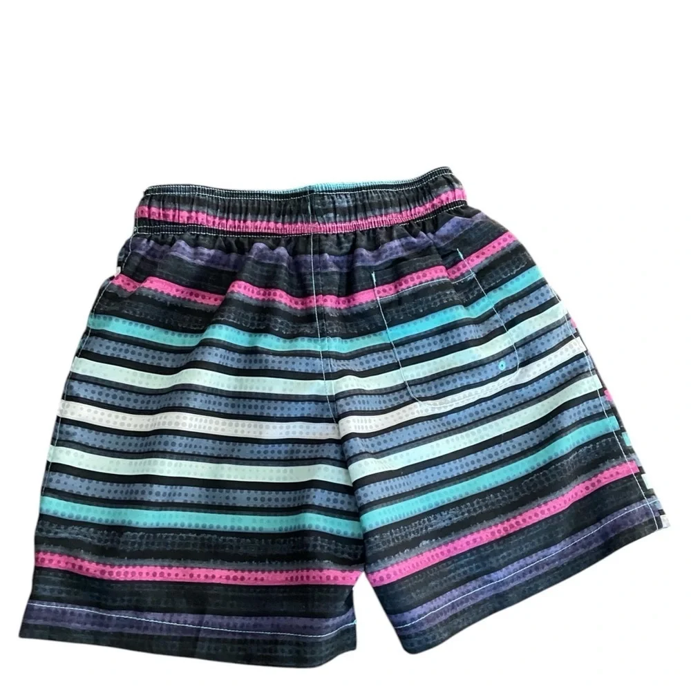 Speedo Kids Striped Swim Shorts - Multicolor